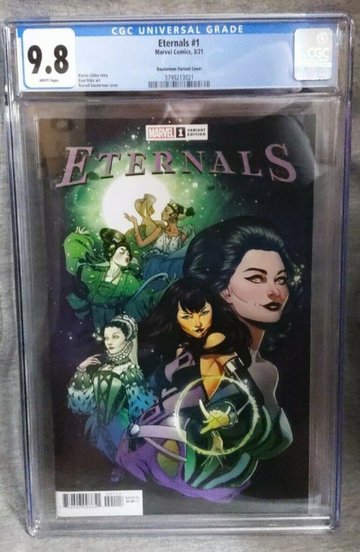 Eternals #1 CGC 9.8 March 2021 Dauterman Variant 