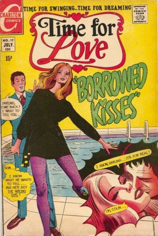 Time for Love #17 FN ; Charlton | Time For Swinging July 1970