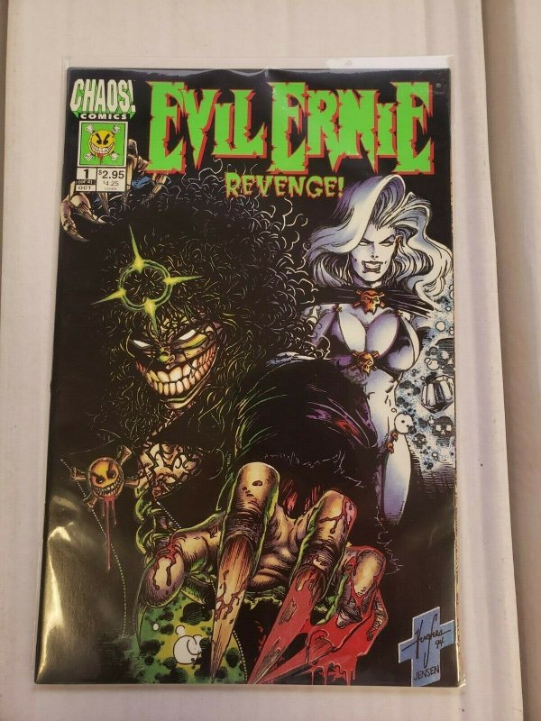 EVIL ERNIE: REVENGE 4PC (VF/NM ISSUES #1-4, BAGGED & BOARDED, LADY DEATH 1994-95 