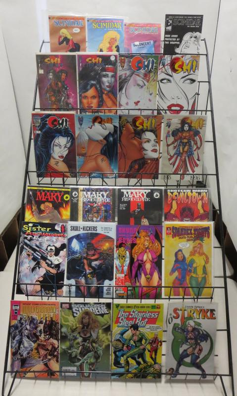  Heroine/Bad Girl/Spandex Maxi-Library SWB 120+ diff Vampirella-Tomb Raider XS1