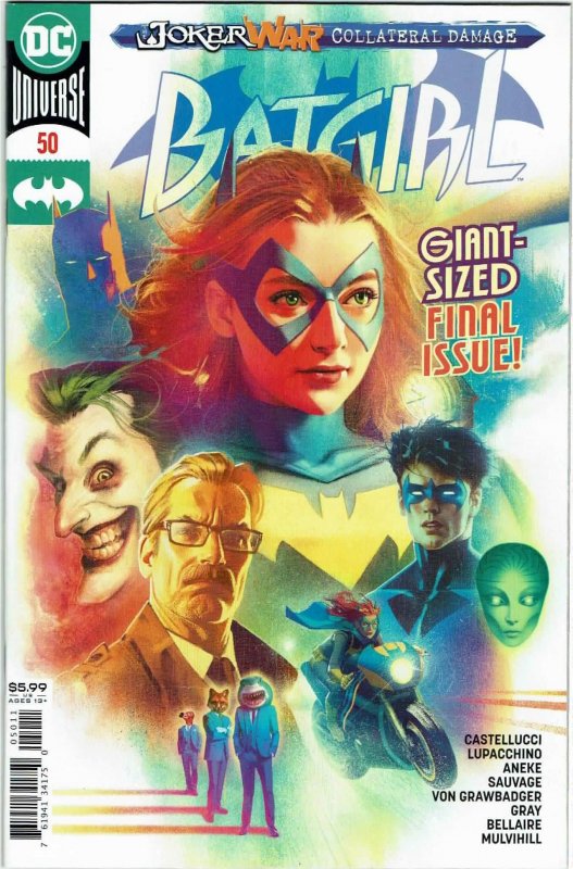 Batgirl #50 (2016 v5) 1st Ryan Wilder NM