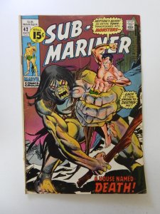 Sub-Mariner #42 (1971) VG- condition
