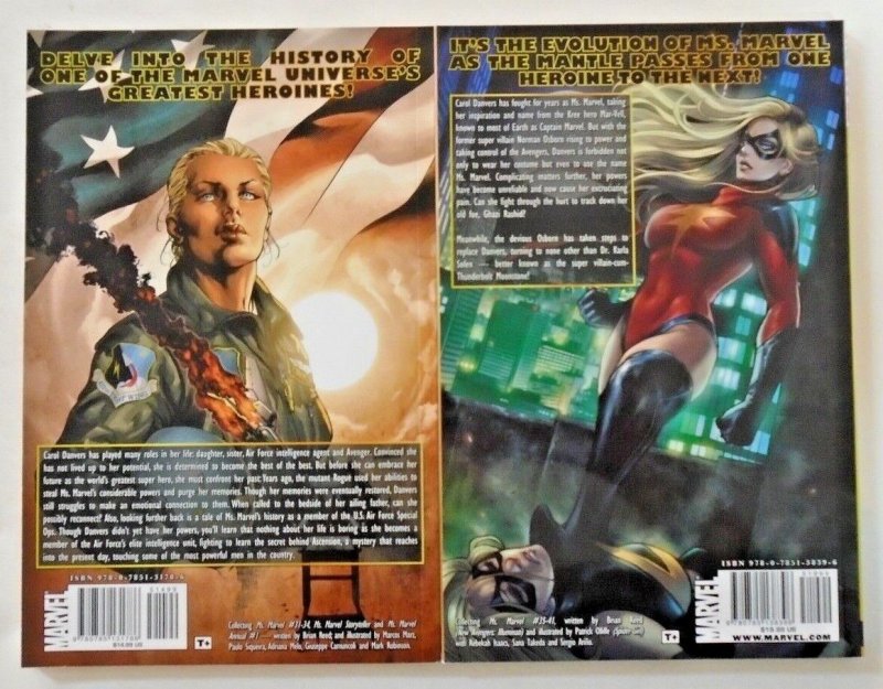 Ms. Marvel by Brian Reed TPs 1-4, 6-7 (6 books) $95 cover price / $49