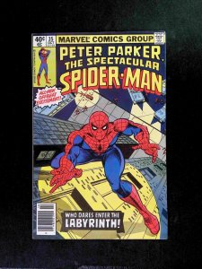 Spectacular Spider-Man #35  MARVEL Comics 1979 FN/VF NEWSSTAND