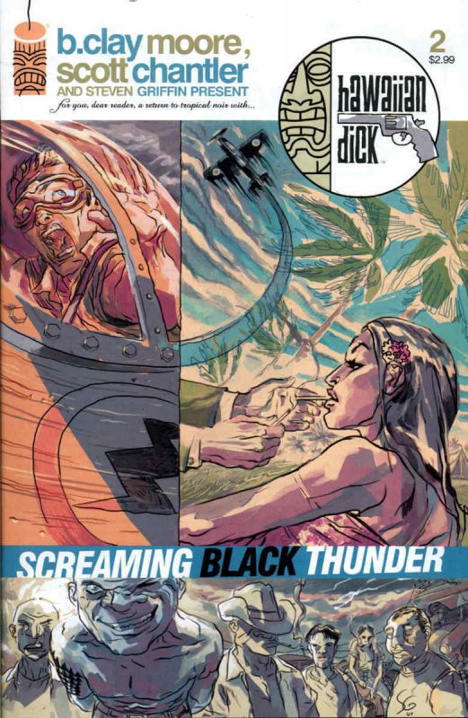 Hawaiian Dick: Screaming Black Thunder #2 VF/NM; Image | save on shipping - deta