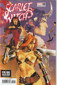 Scarlet Witch # 1 Davi Go Variant Cover NM Marvel 2024 [Y4]