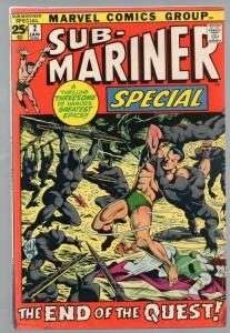 SUBMARINER ANN  2 G-VG Jan. 1972