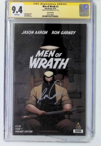 Men of Wrath #1 Variant Cover (2014) Ira Rath