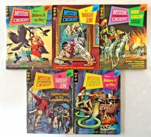 *Mystery Comics Digest (1972 Gold Key) #7, 9, 11, 12, 13 