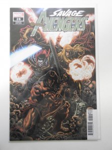 Savage Avengers #28 Kyle Hotz Variant (2022)