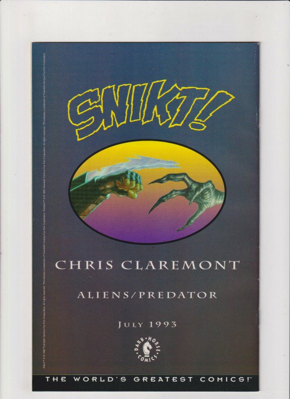 Predator: Race War #0 NM- 9.2 Dark Horse Comics 1993