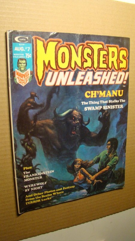 Monsters Unleashed #7  Horror comics, Monster, Horror