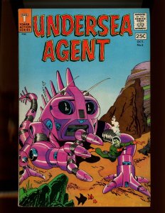 (1966) Undersea Agent #5 - WITH THE ORIGIN/FIRST APPEARANCE OF MERMAN! (7.0/7.5)