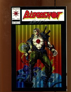 Bloodshot #1 - SIGNED BY BOB WIACEK! (9.0) 1993