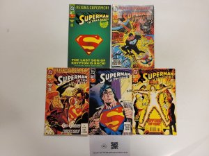 5 Action Comics DC Comic Books #687 688 691 692 693 Superman 25 TJ18