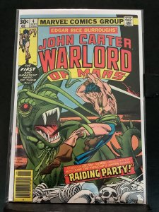 John Carter Warlord of Mars #4 (1977)