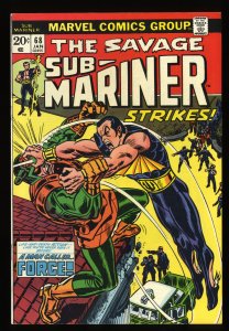 Sub-Mariner #68 FN/VF 7.0 Marvel Comics
