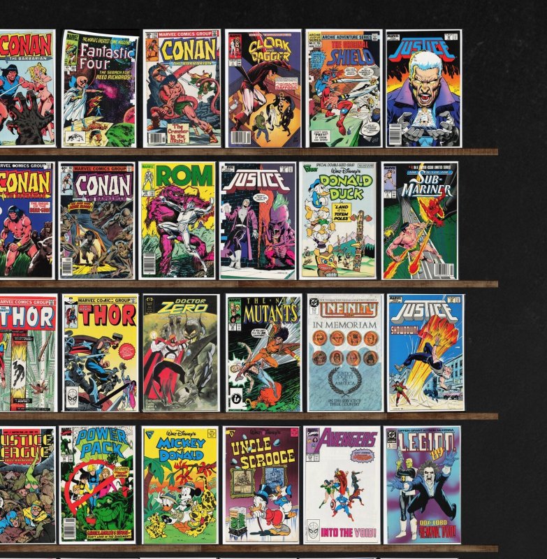 Huge Lot 150+ Comics with Alpha Flight, Conan The Barbarian & More!