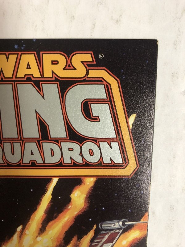 Star Wars X-Wing Rogue Squadron (1995) # 1/2 (NM) Platinum Silver Variant w/ COA