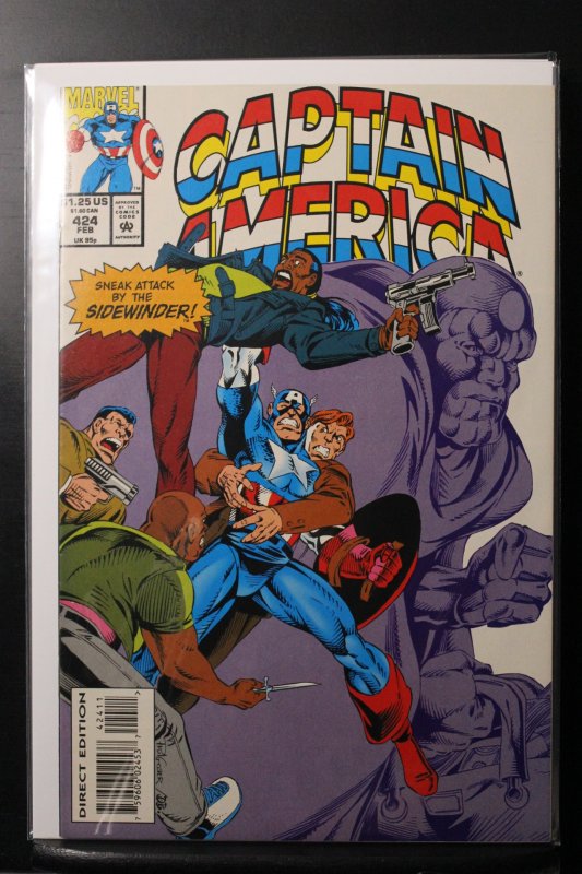 Captain America #424 Direct Edition (1994)