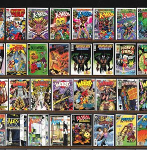 Huge Lot 150+ Comics with Wally The Wizard, Warp, Preacher & More!