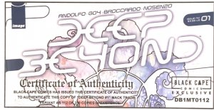 Deep Beyond #1 DAVID MACK COVERS SET W/MATCHING NUMBERED COA IMAGE COMICS NM.