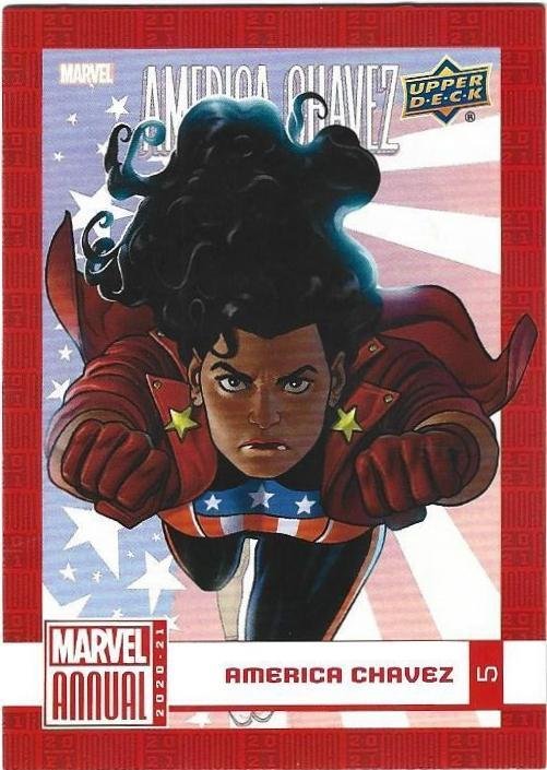 2020-21 Marvel Annual #5 America Chavez