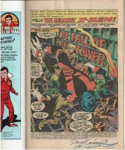 X-Men #103, 7.0 or Better, Signed by Chris Claremont & Dave Cockrum