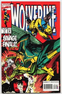 Wolverine #71 (1993) Wolverine