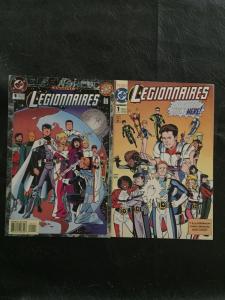 LEGIONNAIRES-- #1 + TRADING CARD--& #1 ANNUAL