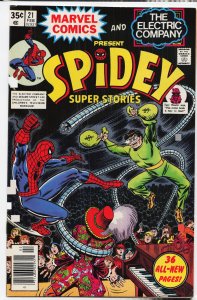 Spidey Super Stories #21 (1977) Spider-Man