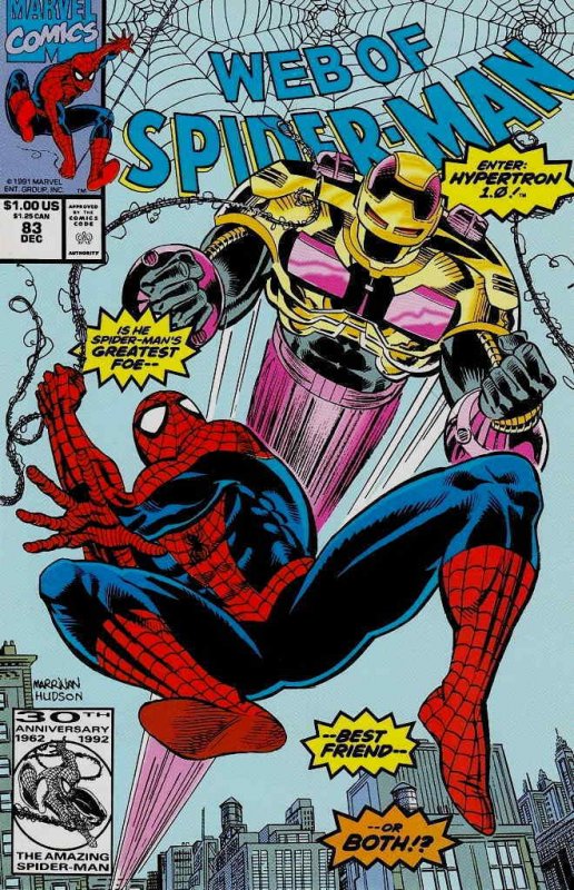 Web of Spider-Man, The #83 (2nd) VF/NM; Marvel | save on shipping - details insi 