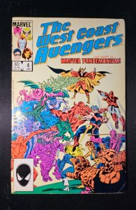 West Coast Avengers #4 (1986) FN Marvel Comics