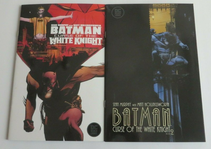 Batman Curse Of The White Knight #1 Regular & #2 Variant Cover NM DC Sean Murphy