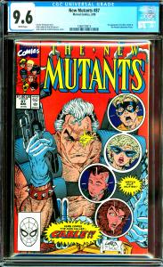 New Mutants #87 CGC Graded 9.6 1st Cable