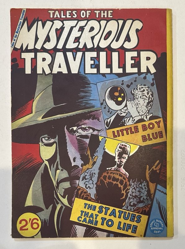 1950's TALES OF THE MYSTERIOUS TRAVELER Australian Comic TPB! Rare!