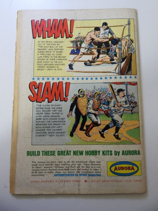 Detective Comics #345 (1965) 1st app of The Blockbuster! VG Condition