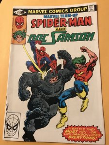 MARVEL TEAM-UP #102 : 2/81 VF-; Doc Samson & Spider-Man, Rhino