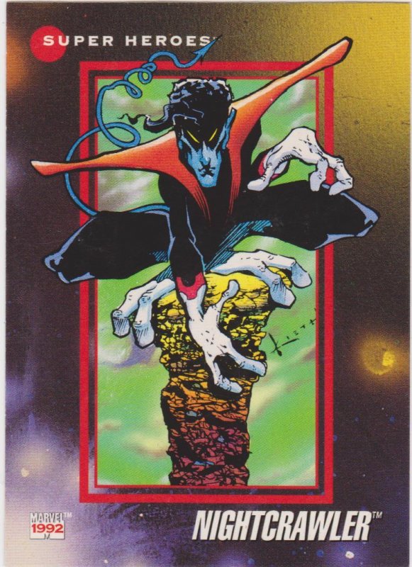 1992 Marvel Universe #22 Nightcrawler