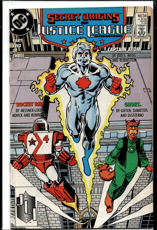 Secret Origins #34 (1988) Captain Atom