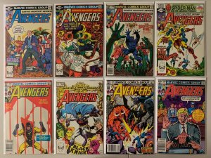 Avengers comics lot #201-290 + 2 annuals 46 diff avg 6.0 (1980-88)