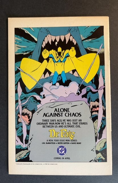 The Outsiders #20 (1987)