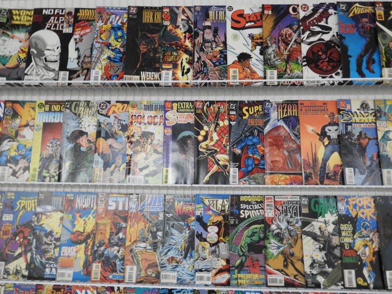 Huge Lot 210+ Comics W/ Spider-Man, Captain America, Thor, Hulk+ Avg Fine Cond!!