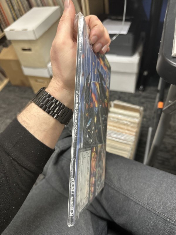 Wizard Comics Magazine #24 (Aug,  1993) 7.0 FN/VF Batman Knightfall w/Poster 