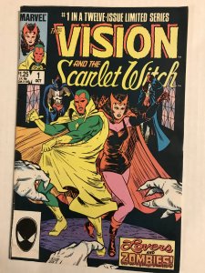 The Vision and the Scarlet Witch #1 : Marvel 10/85 Fn+; mini series
