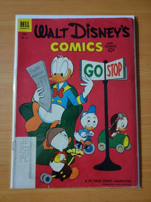 Walt Disney Comics and Stories #151 ~ VERY GOOD VG ~ 1953 DELL Comics
