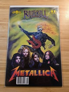 Rock N' Roll Comics #2 4th Print Cover (1989) Metallica