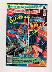 LOT OF 3 DC Presents SUPERMAN &ELOGNATED MAN#21,&DOCTOR FATE#23, F/VF(PF118)