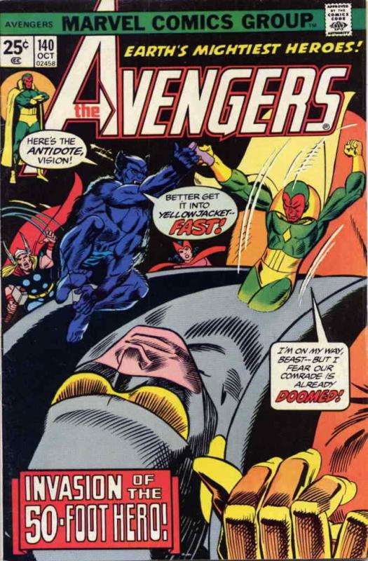 Avengers, The #140 FN; Marvel | save on shipping - details inside