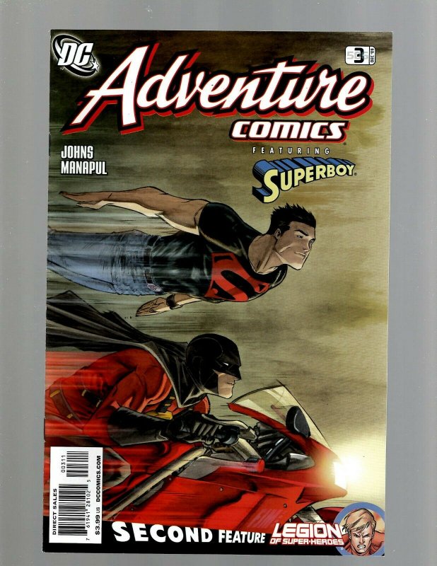 Lot of 12 Adventure Comics DC Comic Books #1 2 3 4 5 6 7 8 9 10 11 12 GK46